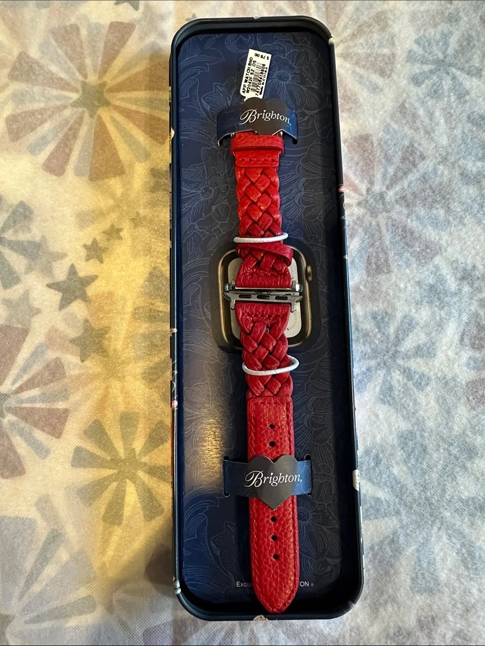 Brighton braided leather